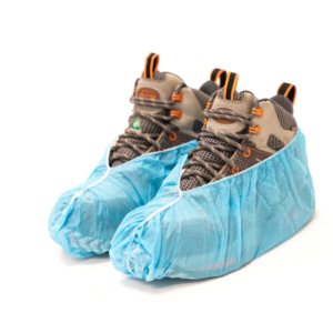 Polypropylene Blue Non Skid Shoe Cover