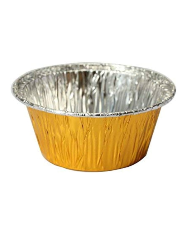 2 2/5" Foil Cake Cup 5000/case