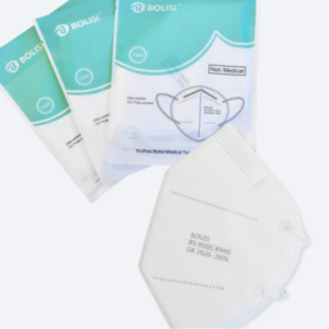 KN95 BOLISI CERT RESPIRAT MASK WHITE