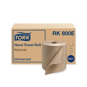 RK800E Tork Universal 800' Roll Towel - Natural - 6/Case