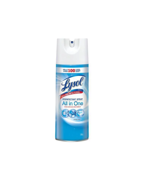 CB896398 Lysol Disinfectant Spray in Chrisp Linen 539mlx12/cs