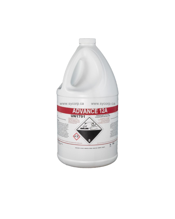 Advance 12% Bleach 4x4L/cs