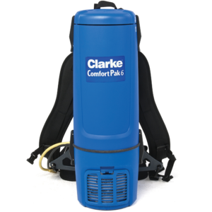 Clark Back Pack Vacuums1300 Watts, 6 qt. capacity, tool kit