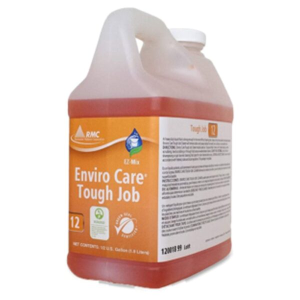 Enviro Care Tough Job Cleaner - Biobased, Heavy duty Cleaner & Degreaser EZ-Mix 1.9L 4/Case